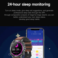 2025 New Precise Blood Lipids Uric Acid Smart Watch Men ECG+PPG Clock Blood pressure Body analysis HD Call NFC Health Smartwatch