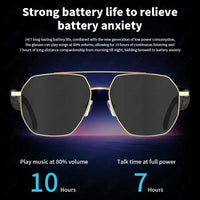 W100 Smart Glasses 163 Online Language AI Automatic Dialogue Translation Bluetooth Glasses with Speaker Sports UV Protection New
