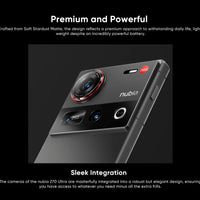 New Nubia Z70 Ultra Global Version 6.85"AMOLED 144Hz Screen Snapdragon 8 Elite Android 15 6150mAh Battery 80W Charging NFC  IP69