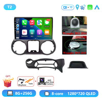 Car Radio Android 16 For Jeep Wrangler 3 JK 2010 - 2018 Carplay Stereo Head Unit Multimedia Video Player Wireless GPS Navigation