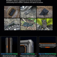 Blackview BV6200 Pro Rugged Phone Android 13 6.56'' Helio P35, 6GB+128GB Smartphone 13000mAh With 18W Fast Charge NFC Cell Phone