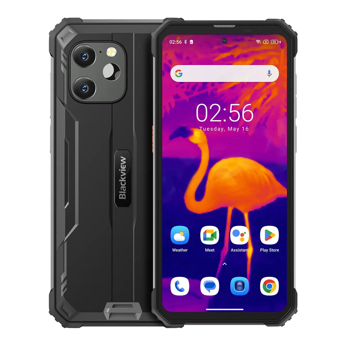 Blackview BV8900 Rugged Phone Thermal By FLIR® Camera Android 13 16GB 256 GB Mobile Phone 10000mAh 33W Fast Charge Cellphone