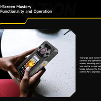 Ulefone Armor 30 Pro 5G Rugged Phone Android 14 Smartphone 6.9" 120Hz 32GB+512GB 12800mAh Night Camera 64MP NFC 66W