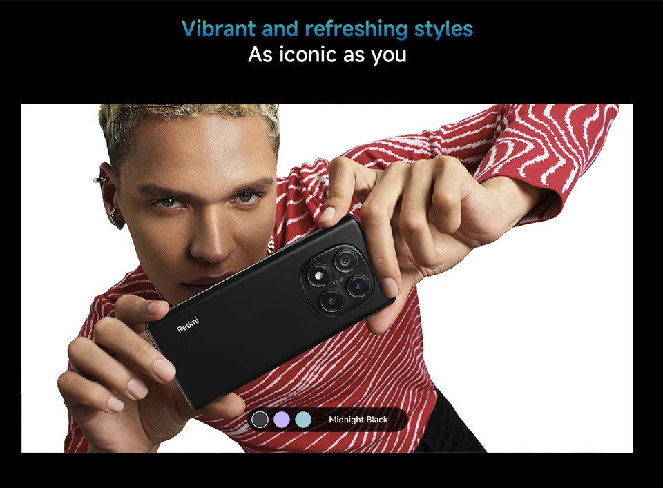 FR Warehouse Xiaomi Redmi Note 14 Pro 4G Smartphone Global Version 5500mAh 6.67" AMOLED MediaTek Helio G100-Ultra 200MP Camera