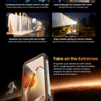 Blackview OSCAL PILOT 1 Rugged Phone, 6GB+ 256GB ,Helio G81 Smartphone Android14, 6.67'' Display Mobile Phone, 15000mAh, NFC