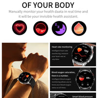 New Smart Watch TWS 2-in-1 Bluetooth Earphones With built-in Speaker HIFI 9D Sound Quality Health Monitor Watch For Android iOS