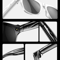 4K HD AI Smart Glasses Chat GPT 100MP Camera Bluetooth Call 260Mah Battery Voice Assistant Control Glasses for Men Women