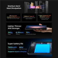 Lenovo Legion Y700 2025 Pad Gen 4 TB322FC Gaming Tab 12GB 256GB 16GB 512GB Snapdragon 8 Elite 8.8" 165Hz Screen 7600mAh Tablet