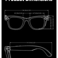 Smart AI Translation Smart Glasses Take Photos Recognizing Objects 4K Camera Bluetooth Music Call Intelligent Recording Glasses