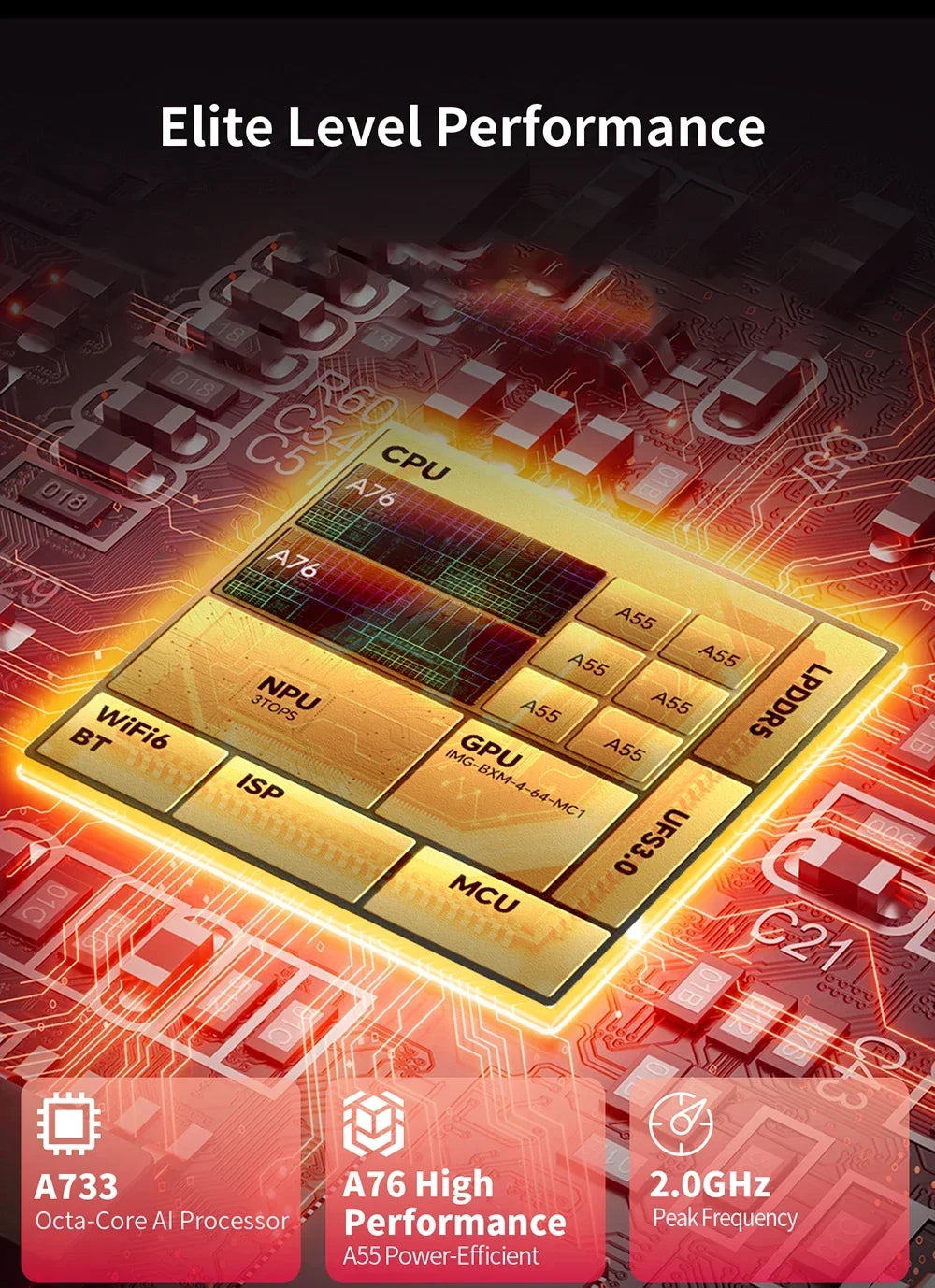 Teclast T60 AI Tablet Allwinner A733 Octa-Core 12inch 2K HD TDDI Screen 6GB RAM 128GB ROM Android 15 WiFi6 8000mAh 13MP+5MP