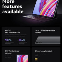 New Xiaomi Redmi Pad Pro Global Version 12.1" 120Hz LCD Display Snapdragon® 7s Gen 2 Mobile Platform 10000mAh 33W Fast Charging