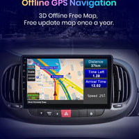 AWESAFE PX9 Car Radio Autoradio for  Fiat 500L 2012-2017  Wireless Carplay Screen Android Auto Stereo GPS Navi FM RDS BT SWC