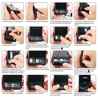 XGODY S200 Mini Smartphones Pocket 2G Dual SIM 2.4 inch Bluetooth Small Mobile Phone 1300mAh Battery Large Button Flip Foldable