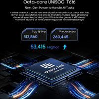 OSCAL Blackview Tab 16 Pro Tablet PC, T616 Octa Core, 11'' FHD+ Display 24GB(8+16) RAM 256GB ROM 7700mAh 4G Android 14 Tablets