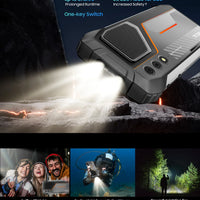 Blackview OSCAL PILOT 1 Rugged Phone, 6GB+ 256GB ,Helio G81 Smartphone Android14, 6.67'' Display Mobile Phone, 15000mAh, NFC