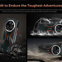 Oukitel WP55 Pro 5G Rugged Smartphone 16GB+512GB 33W Android15 Mobile Phone 11000mAh 6.58" FHD+ 108MP Camera oukitel Cell Phone
