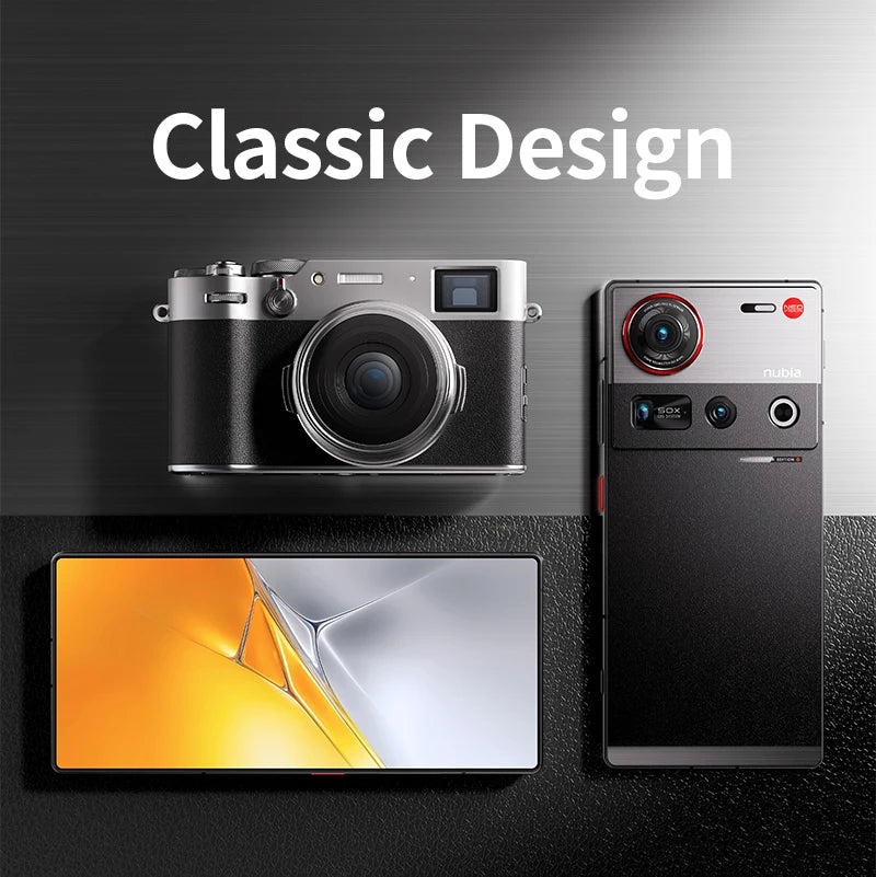 Nubia Z70s Ultra 5G Smartphone Snapdragon 8 Elite 6.85'‘AMOLED Display NEOVISION AI Photography4.0 50MP 144Hz 6600mAh NFC IP69