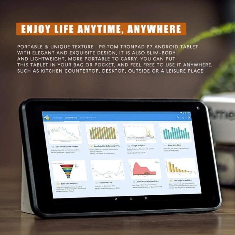 Tops Sales 7" Android 10 Tablet MT-701 1GB RAM 16GB ROM Sun8iw15 1024x600 Pixels Quad-Core Dual Camera WIFI Blue-tooth 4.0