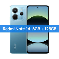 【Brand+】Global Version Xiaomi Redmi Note 14 MediaTek Helio G99-Ultra 108MP AI 5500mAh 6.67" AMOLED 120Hz Display