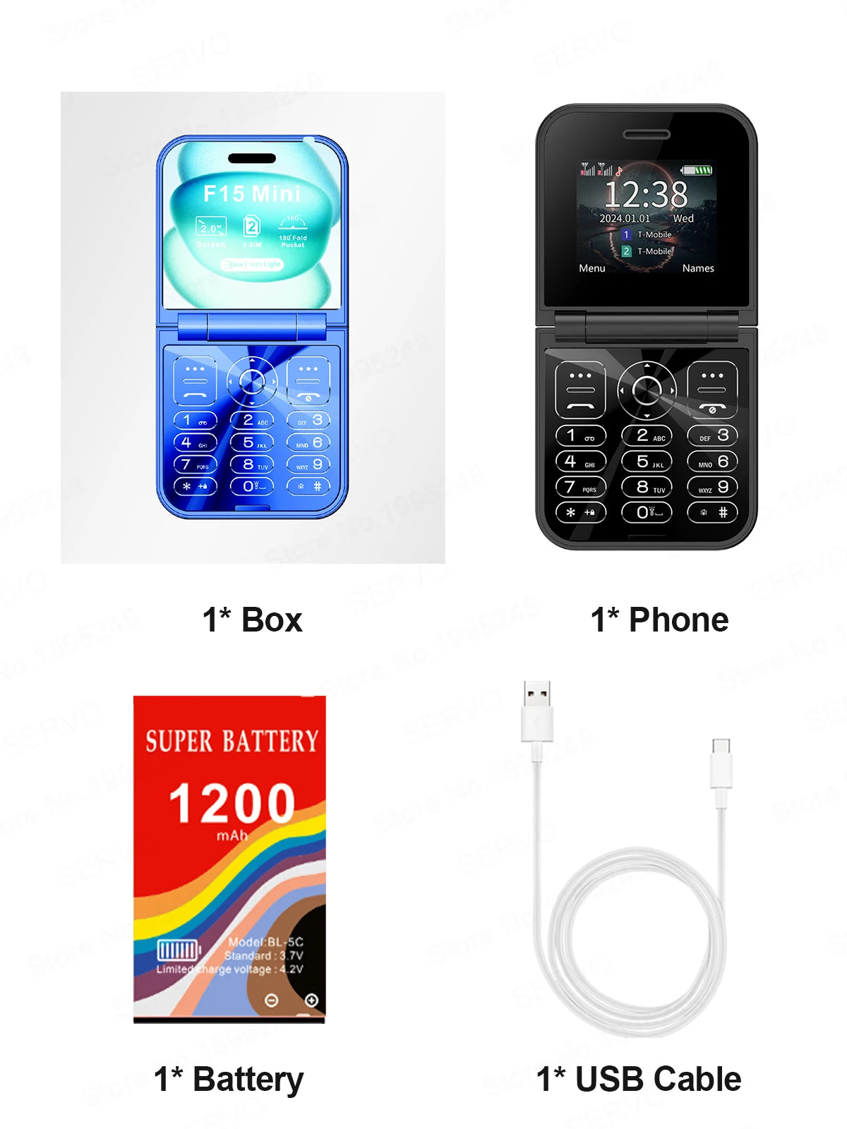 SERVO F15 Mini GSM Flip Mobile Phone 2 SIM Blacklist Magic Voice Auto Call Record Speed Dial MP4 Torch Cute Tiny Fold Cellphones