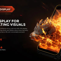 Fossibot F101 PRO Robust 120Hz 5,45 inch Screen 8GB + 128GB 10600mAh 18W Fast Charging Android13 Mobile Phone