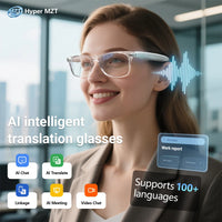 F16 Specification of AI Intelligent Translation Glasses Sunglasses Voice Remote Control Music sports spectacles Eyeglasses