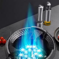 Low-pressure Fierce Fire Gas Stove Commercial Single-hole Liquefied Gas Burner for Hotel Restaurant Energy-saving Gas Cooktop