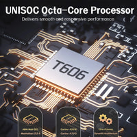 ANRY 10.95-inch HD Display Tablet Android 15 12GB RAM 128 ROM 2.4G/5G WiFi T606 Octa-Code 8000mAh Android Tablets with Case