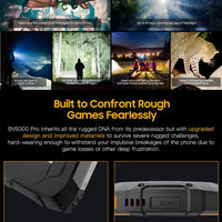 Blackview BV9300 Pro Rugged Phone 6.7'' 120Hz Display 8/12GB 256GB Smartphone With Dual Screen 15080mAh Battery 64MP Cellphone