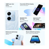 Global Version Xiaomi Redmi 13X Smartphone MTK Helio G91 Ultra 108MP super clear camera 6.79" FHD+ display 33W fast charging