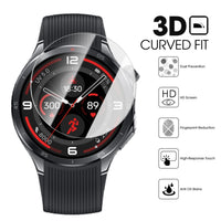 Tempered Glass Watch Screen Protector for OnePlus Watch 3 Hardness Protective Cover with Auto Alignment Tool Anti-Scratch Film