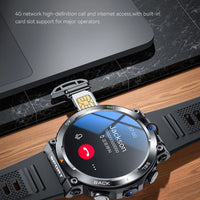 4G LTE Smart Watch 2025 Android os GPS Video Voice Wi-Fi Call Messaging HD Dual Cameras 4G Sim Card Call WIFI Men's SmartWatch