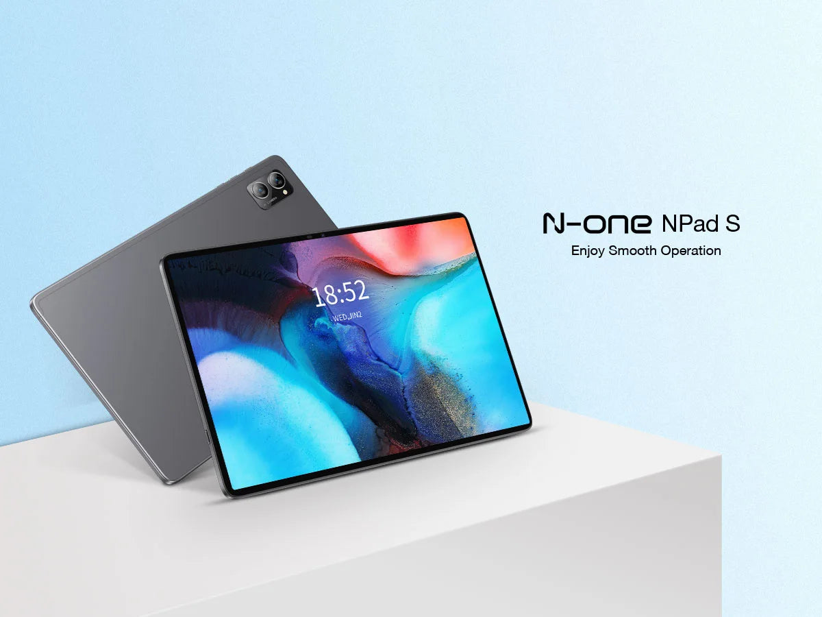 N-ONE NPad S 2023 10.1inch Tablet Pad 1280X800 HD 4GB 64GB Android 12 MTK8183 8-Cores 6600mAh Dual WIFI BT5.0 Tablettes