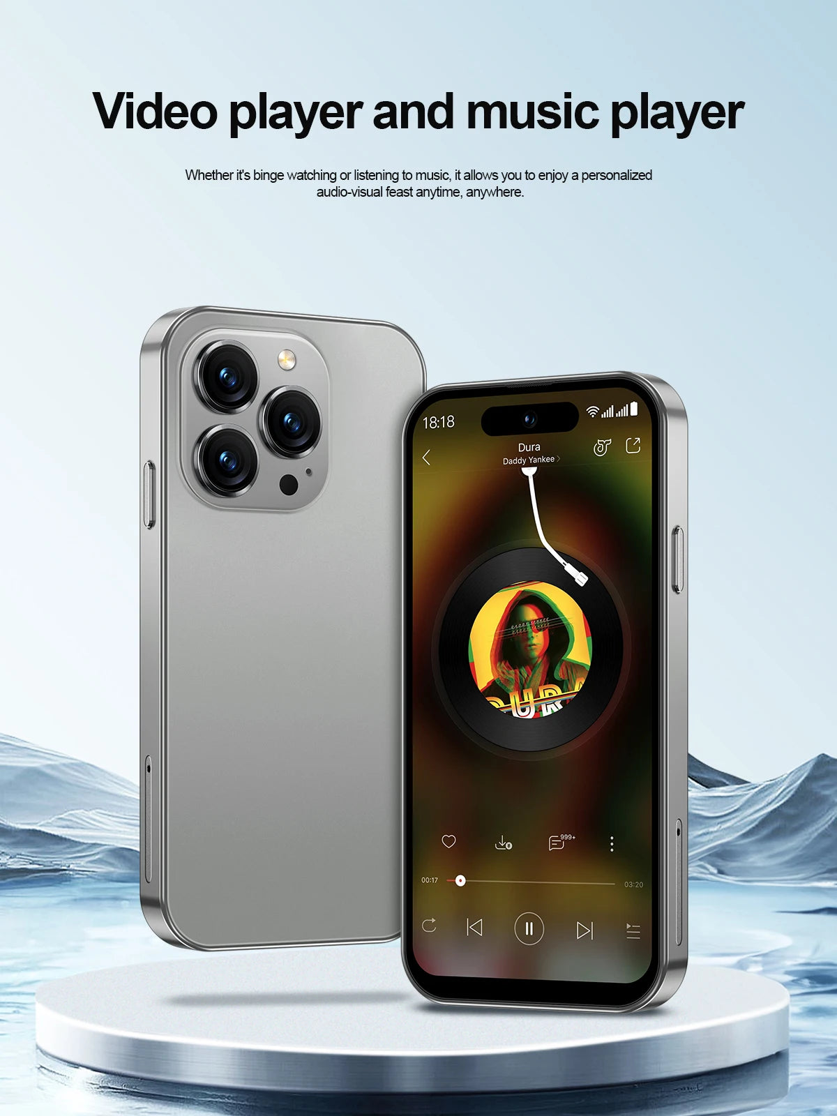 SERVO S16 Mini 4G Network Small Smartphone 2 SIM Standby Android 12.0 System Play Store WiFi GPS 4.0" Screen Palm Cellular Phone