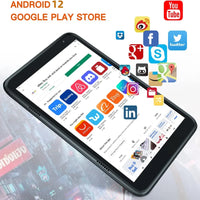 8 INCH Android 12 RAM 3GB+32GB ROM QP80 MTK8168 Tablet Quad Core IPS Screen Quad Core Rear 13.0MP WIFI Dual Camera