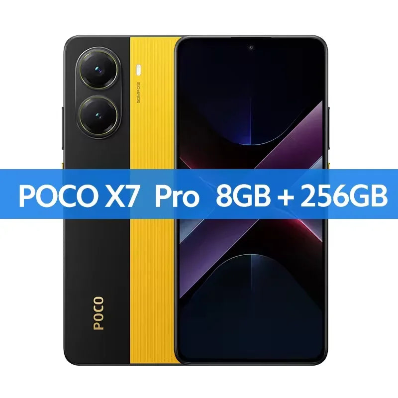 POCO X7 Pro Global Version Smartphone Dimensity 8400-Ultra 6.67"1.5K Display 6000mAh battery 90W Charge 5G NFC