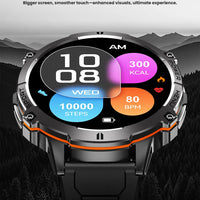 NEW 1000MAH Super endurance Sport Smart Watch Men 1.73-inch HD Screen GPS tracker Compass Bluetooth Call Waterproof Smart Watch