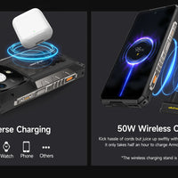 Ulefone Armor 28 Pro 5G AI Rugged Phone 512GB ROM Smartphone 120W MTK Dimensity 7300  10600mAh 6.67”AMOLED 64MP Mobile phone