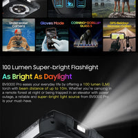 Blackview BV9300 Pro Rugged Phone 6.7'' 120Hz Display 8/12GB 256GB Smartphone With Dual Screen 15080mAh Battery 64MP Cellphone