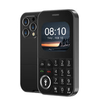 SERVO V9 Small Mobile Phone 2 SIM Cards Magic Voice Speed Dial MP4 Player Rear Camera Flashlight FM Radio 2G GSM Mini Cellphones