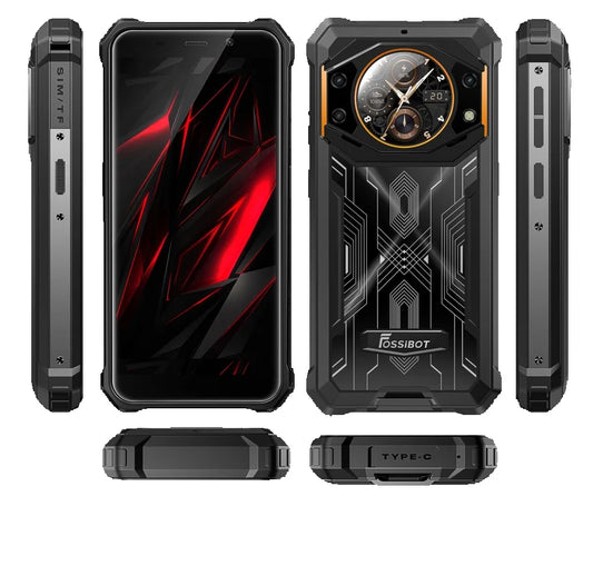 Fossibot F101 PRO Robust 120Hz 5,45 inch Screen 8GB + 128GB 10600mAh 18W Fast Charging Android13 Mobile Phone