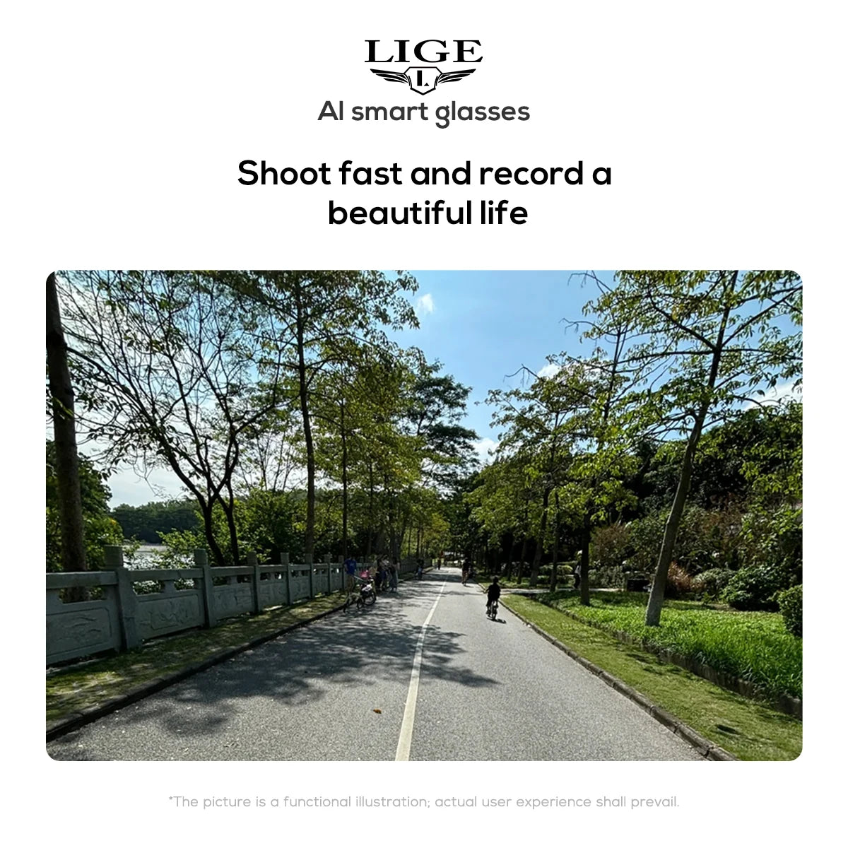 Smart Glasses 100W Camera Anti-shake Video Recording Music Control Photo Recognition Bluetooth Call Sports Sunglasses Waterproof