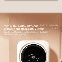 Fully automatic drum type underwear washing machine mini washing and drying integrated small underwear and sock washing machine