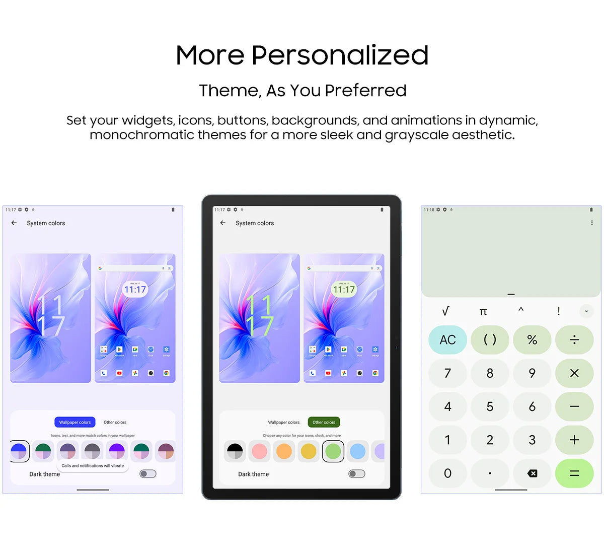 OSCAL Blackview Tab 16 Pro Tablet PC, T616 Octa Core, 11'' FHD+ Display 24GB(8+16) RAM 256GB ROM 7700mAh 4G Android 14 Tablets