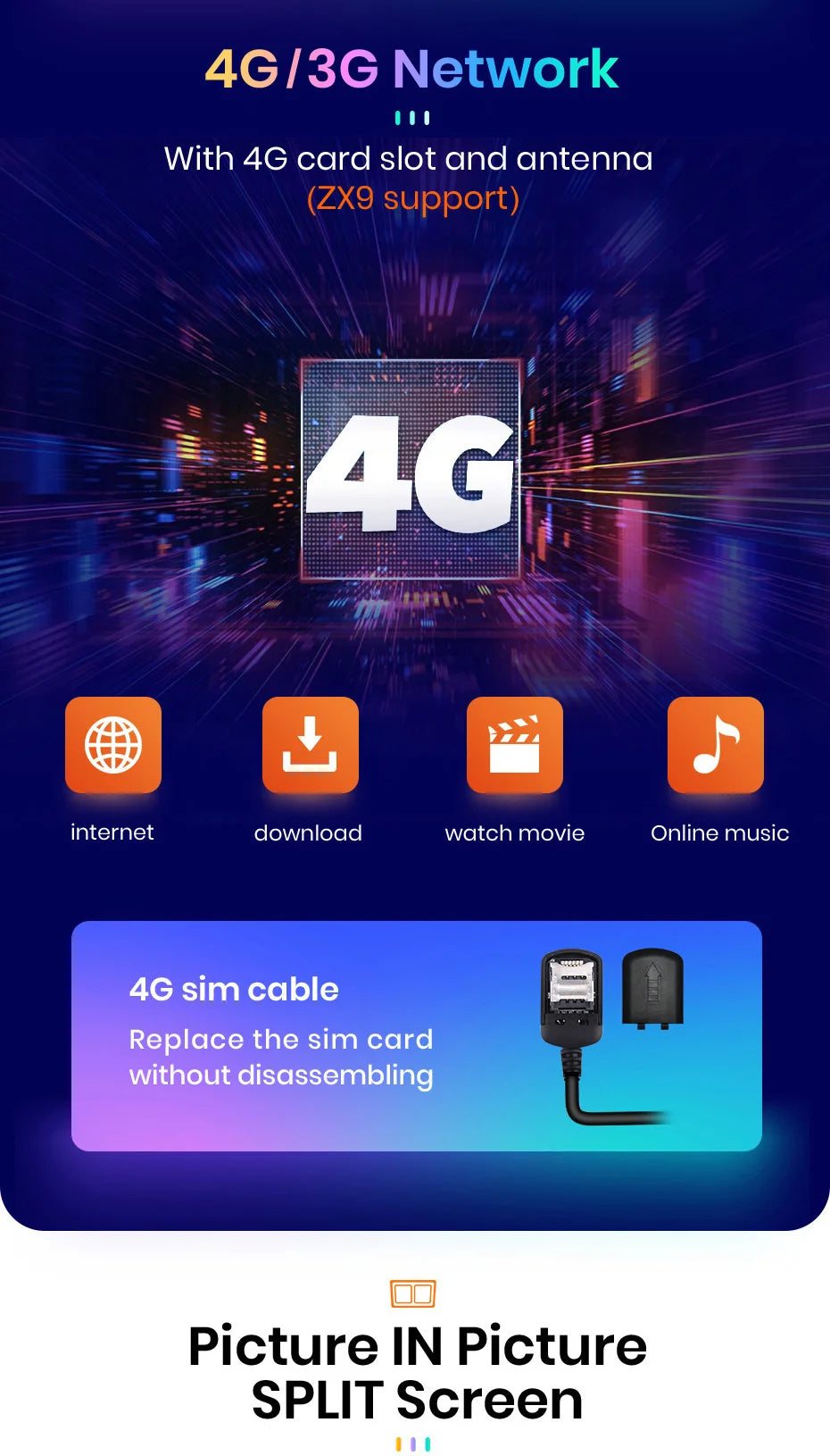 AWESAFE PX9 Car Radio Autoradio for  Fiat 500L 2012-2017  Wireless Carplay Screen Android Auto Stereo GPS Navi FM RDS BT SWC