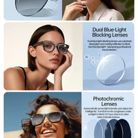 2025 Smart Glasses 32GB Memory with Camera Sunglasses Mini Camera Video Translation Bluetooth Call Anti-blue Glasses Man Women