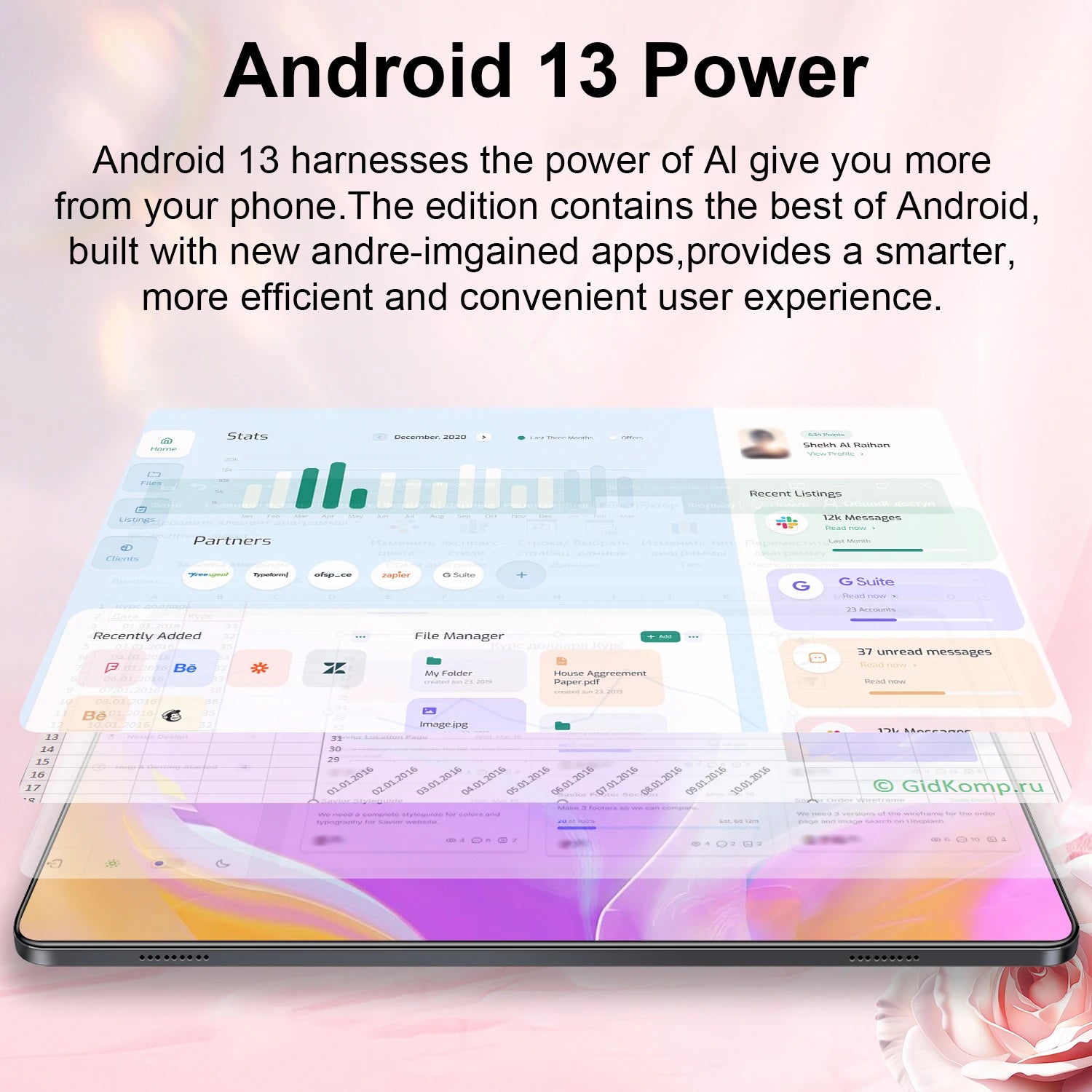 2025 Global New 10.36 inch tablet Android 14 Pad 15 Pro 16GB 1TB Snapdragon 8 Gen2 4KHD 5G WIFI Bluetooth WPS 20000mAh tablets