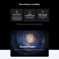 Tablet POCO Pad Global version LCD screen 12.1 inch 120Hz 2.5K Snapdragon 7s Gen 2 octa cores 10000mAh battery