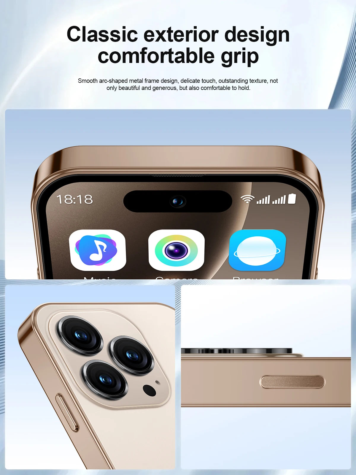 SERVO S16 Mini 4G Network Small Smartphone 2 SIM Standby Android 12.0 System Play Store WiFi GPS 4.0" Screen Palm Cellular Phone