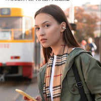 Wireless Headphones  Bluetooth Headset With Mic Handsfree Noise Canceling Earphones Clip Ear Music Sports Gaming Earplug